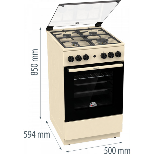 Кухонная плита Gorenje GG5A21BEF