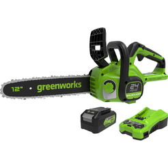 Аккумуляторная пила Greenworks GD24CS30K4 2007007UB