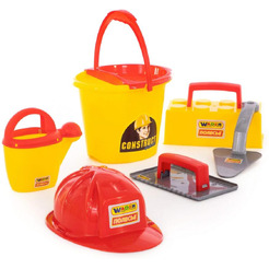 Набор инструментов игрушечных Полесье Набор каменщика Construct №5 50199