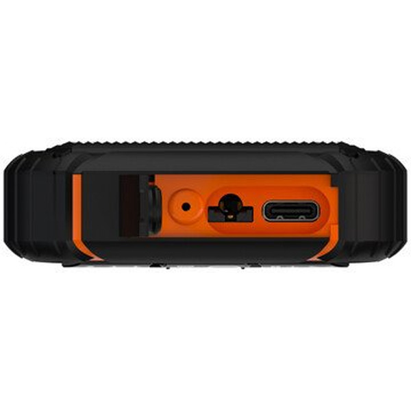 Мобильный телефон Maxvi R11 (черный/оранжевый)