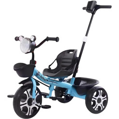 Велосипед детский YAYALE XWZ619 (трехколесный, голубой)