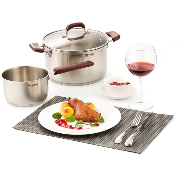 Кастрюля с крышкой RONDELL Bojole 3.3 л RDS-736