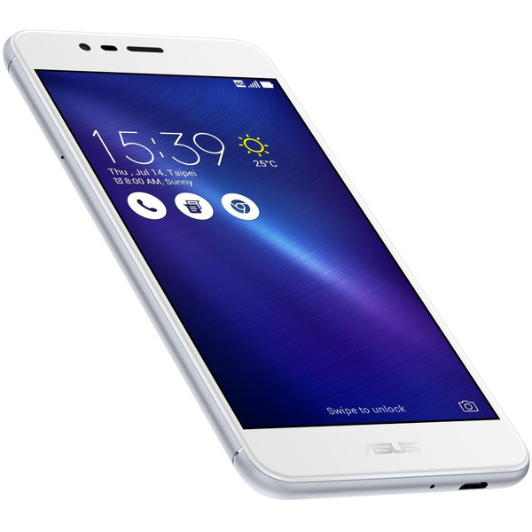 Смартфон ASUS ZenFone 3 Max 16GB Glacier Silver (ZC520TL)