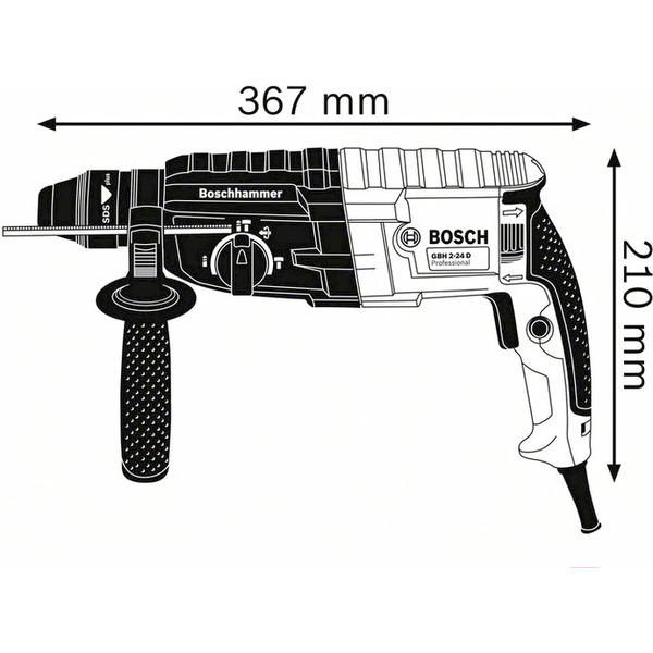 Перфоратор Bosch GBH 240  в чем. Professional (0611272100)