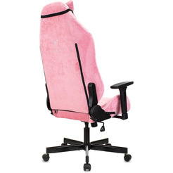 Кресло игровое Knight N1 Fabric Velvet 36 (1626365) розовый