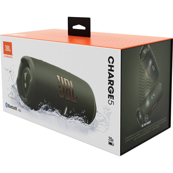 Беспроводная колонка JBL Charge 5 (зеленый)