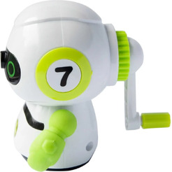 Точилка для карандашей Silwerhof Robot Монстрики 1 отверстие