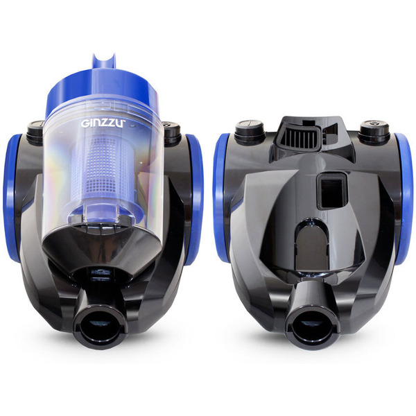 Пылесос Ginzzu VS422 (черный/синий)