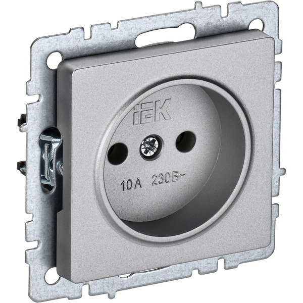 Розетка IEK Brite РС10-1-0-БрА