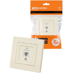 Розетка телефонная TDM Сенеж SQ1816-0142