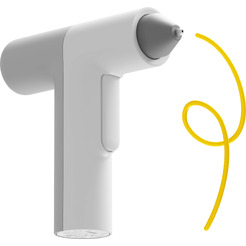 Термоклеевой пистолет HOTO EasyFlow Hot Glue Gun (белый)