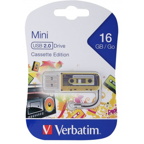 USB Flash Verbatim Mini Cassette Edition 49399