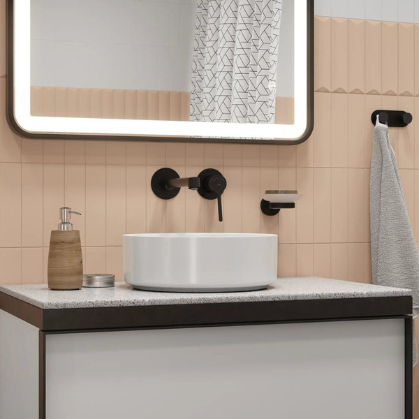 Смеситель IDDIS Odda ODDBL00i65 (черный матовый)