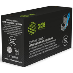 Картридж лазерный Cactus CS-CE278X-MPSXL CE278A/Canon 726/728 черный (8000стр.) для HP J M1536 MFP/M1536DNF/P1560/P1566/P1606/P1606DN; Canon LBP6200D/