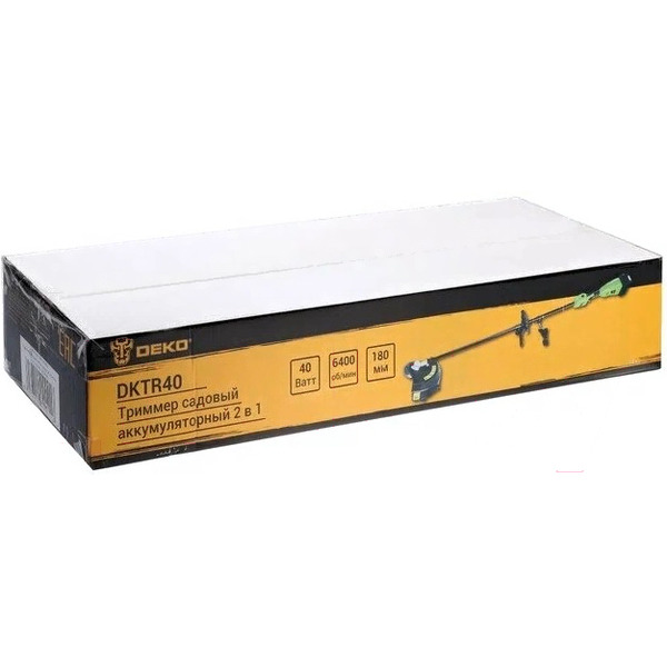 Триммер-кусторез Deko DKTR40 063-4230 (c 2 АКБ и ЗУ)