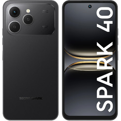Смартфон Tecno Spark 40 8GB/256GB Ink Black (KM5n)