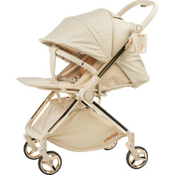 Детская прогулочная коляска Labalu Dream D9 (бежевый)