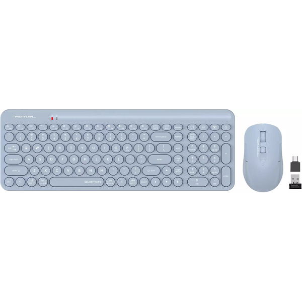 Комплект клавиатура + мышь A4TECH FSTYLER FG3300 Air2 синий