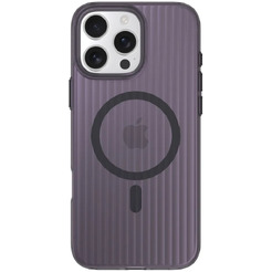 Задняя накладка CASE Translucent Strip Apple iPhone 16 Pro Max (черный)