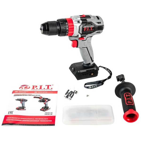 Ударная дрель-шуруповерт P.I.T. PSB20H-13B (без АКБ и ЗУ)
