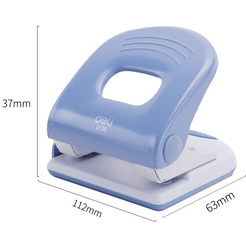Дырокол PRO DELI E0120LBLUE