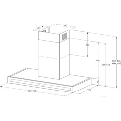 Кухонная вытяжка Korting KHC 6877 N