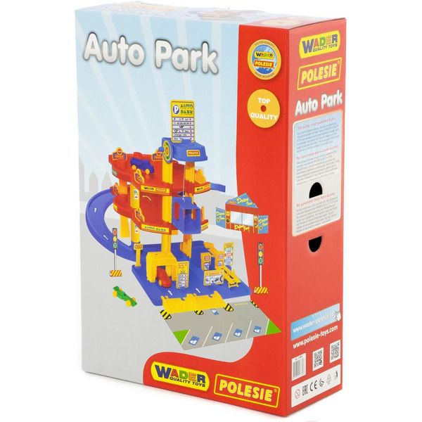 Игровой набор Полесье Паркинг 3-уровневый с автомобилями 37893