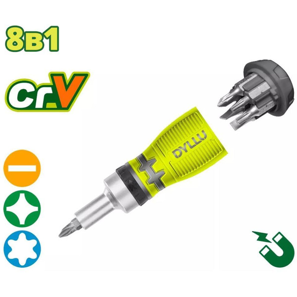 Отвертка 8 в 1 DYLLU DTSS8608