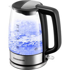 Электрочайник РЕДМОНД KG228 Стекло/Сталь