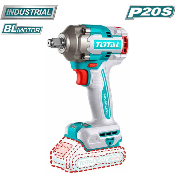 Гайковерт Total TIWLI20401 (без АКБ)