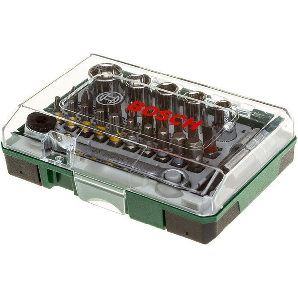 Набор торцевых головок и бит Bosch Promoline 27шт (2607017160)