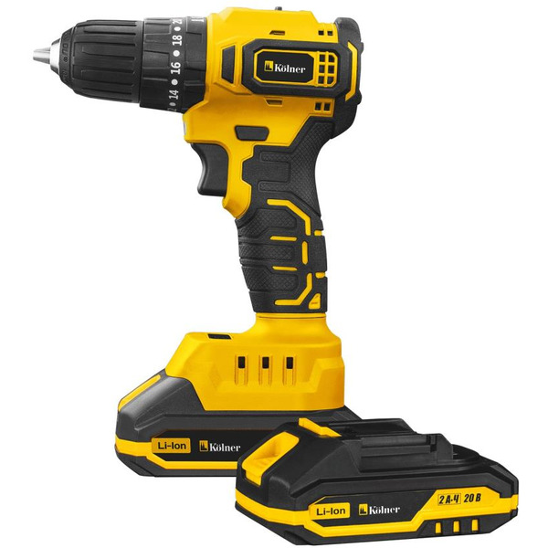 Ударная дрель-шуруповерт Kolner KCD 20/2BLC (8020100543)