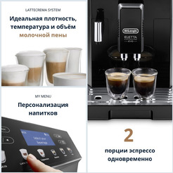 Кофемашина DeLonghi Eletta Cappuccino Evo ECAM46.860.B