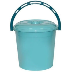 Ведро с крышкой и мерной шкалой BRADEX 21023 (мятный, 10 л)