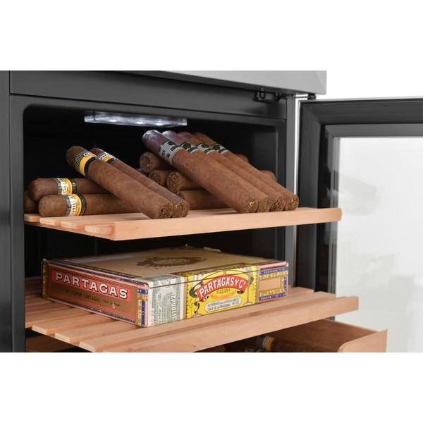 Винный шкаф-хьюмидор ZUGEL ZTH80DX