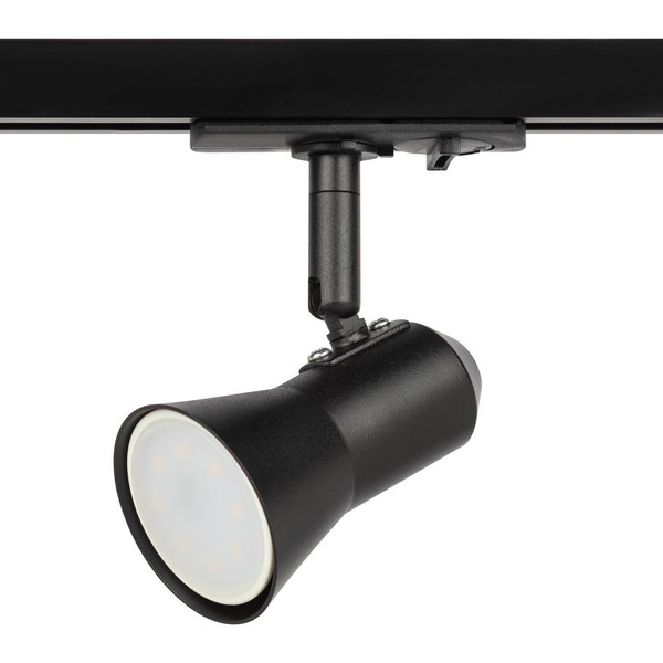 Трековый светильник ЭРА TR37-GU10 BK Б0053304 (черный)