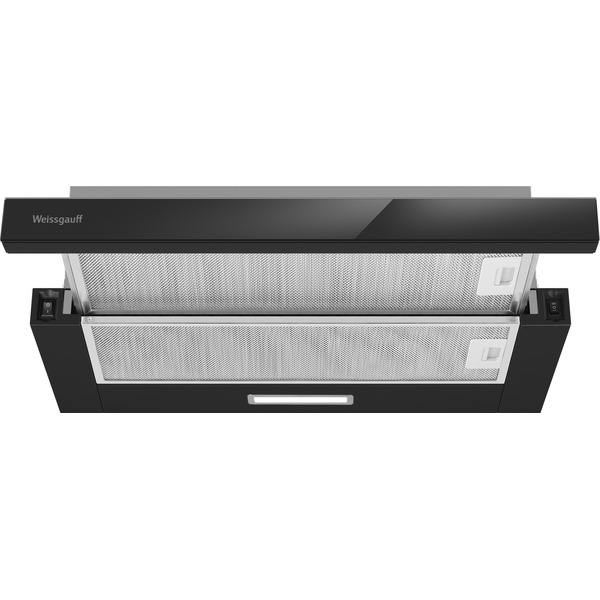 Вытяжка WEISSGAUFF TEL 600 2M Black Glass