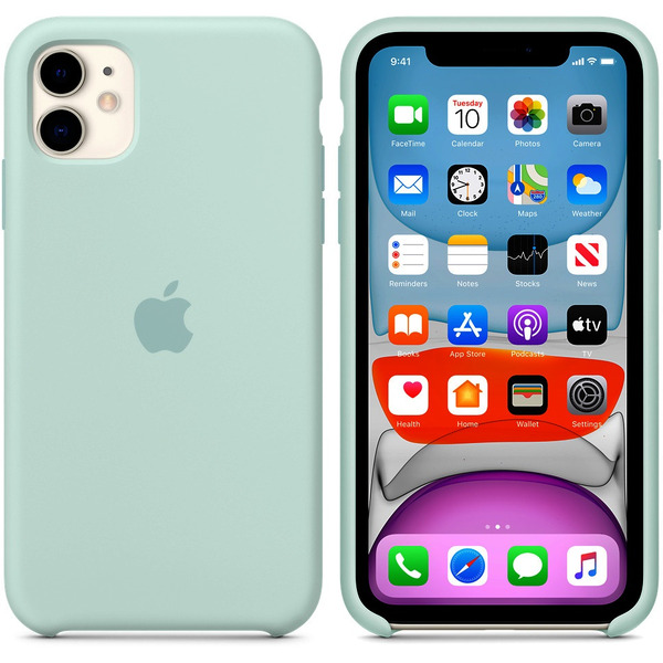 Бампер BINGO Silicone Case iPhone 11 Бирюзовый