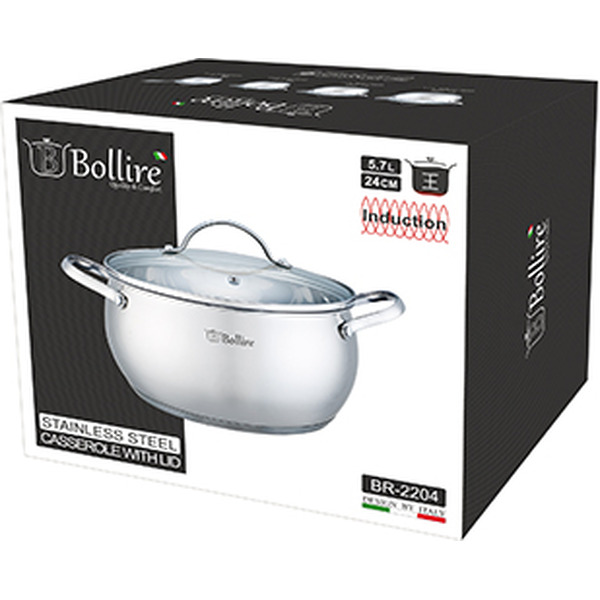 Кастрюля BOLLIRE BR-2204