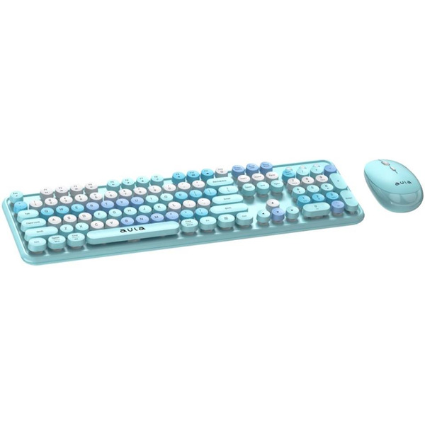 Клавиатура + мышь AULA AC306 (Blue-Colorful)