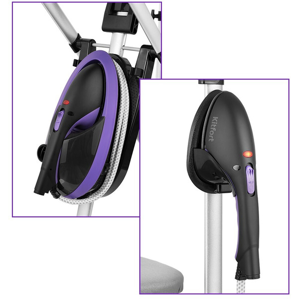 Гладильная система KITFORT KT-992-1 (черный/фиолетовый)