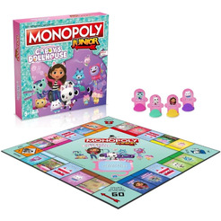Настольная игра HASBRO Монополия детская Gabby's Dollhouse на английском языке WM04157-EN1-6