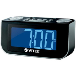 Радио-часы VITEK VT-6600 Black