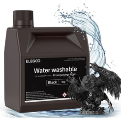 Фотополимерная смола ELEGOO Water Washable 50.103.0369 (черный)