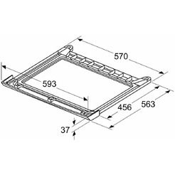 Соединительный элемент для сушильной и стиральной машины BOSCH WTZ2751X