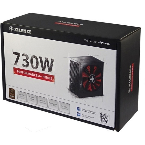 Блок питания XILENCE Performance A+ 730W (XP730R8)