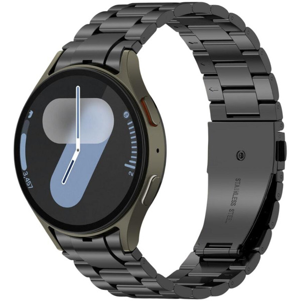 Ремешок Bingo Stainless для SAMSUNG Galaxy Watch 4/5/6/7/FE (черный)