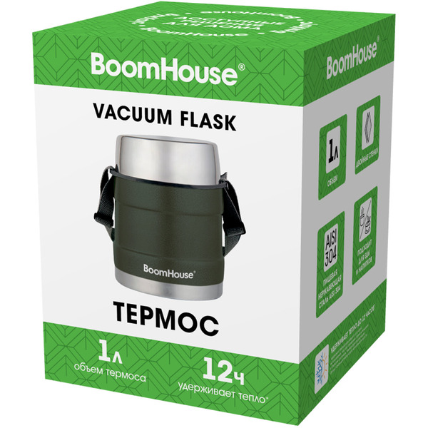 Термос BoomHouse Ribbed 700322 (1000 мл)