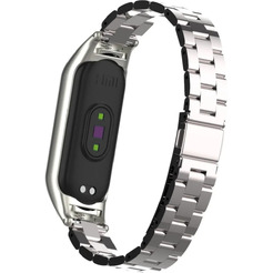 Ремешок Bingo Stainless для Xiaomi Mi Band 3/4 Серебристый