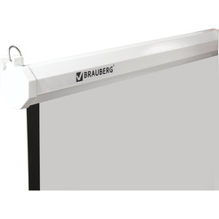 Проекционный экран BRAUBERG Wall 1:1 (150x150) 236725